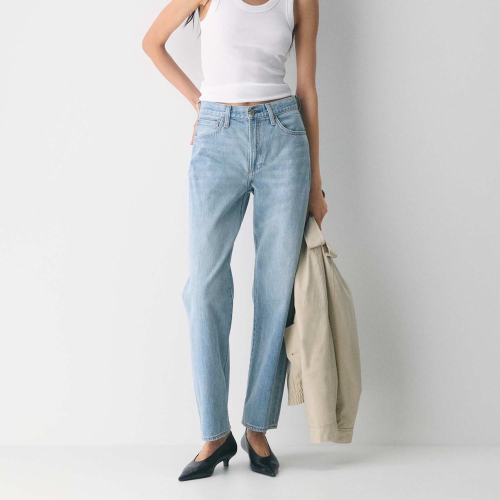 Aritzia Denim Forum The '90s Marlo Hi-Rise Baggy jeans -  7 Yrs Bleu Taboo